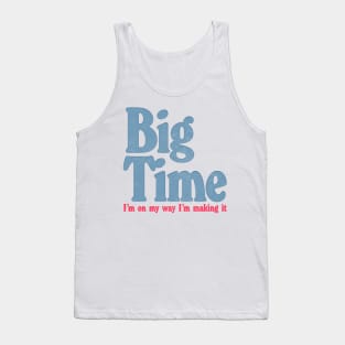 Big Time / Peter Gabriel 80s Aesthetic Fan Art Design Tank Top